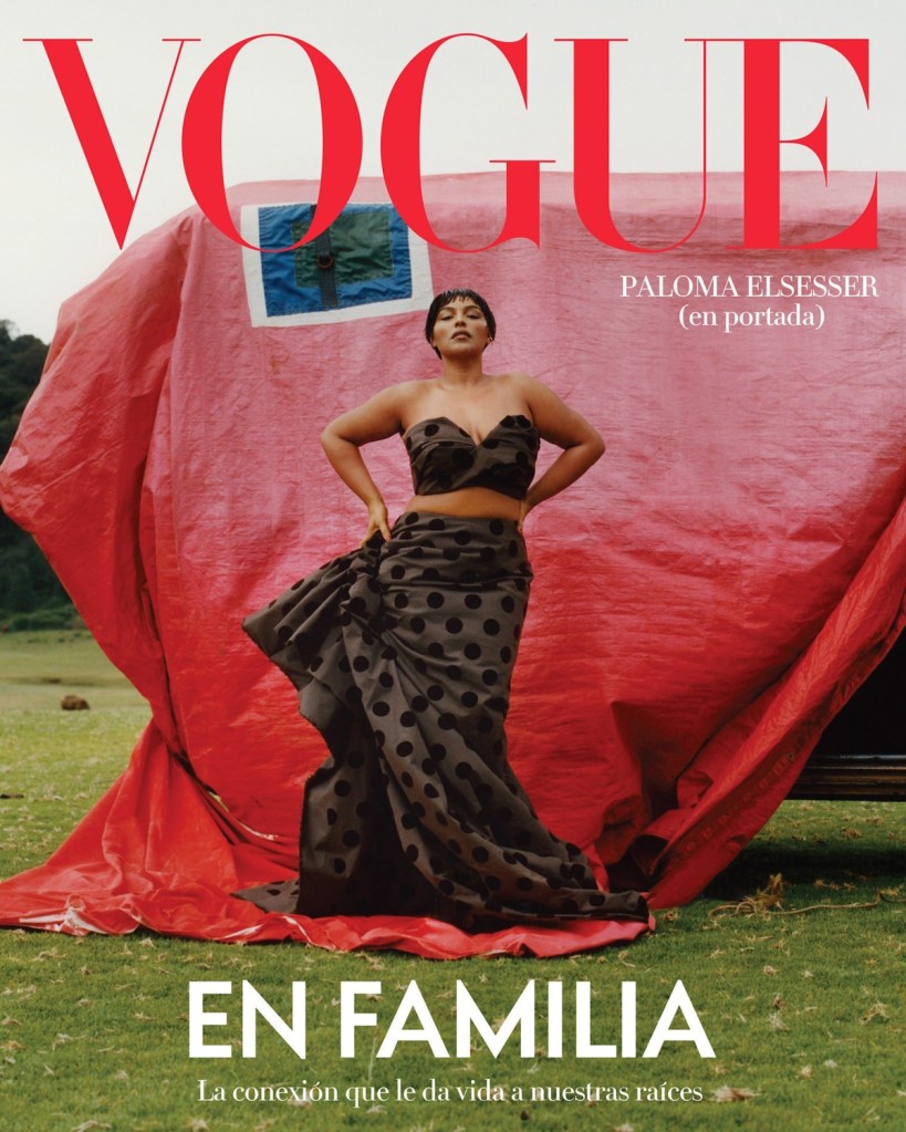 Vogue Mexico & Latin America December 2023 : Paloma Elsesser by Camila Falquez