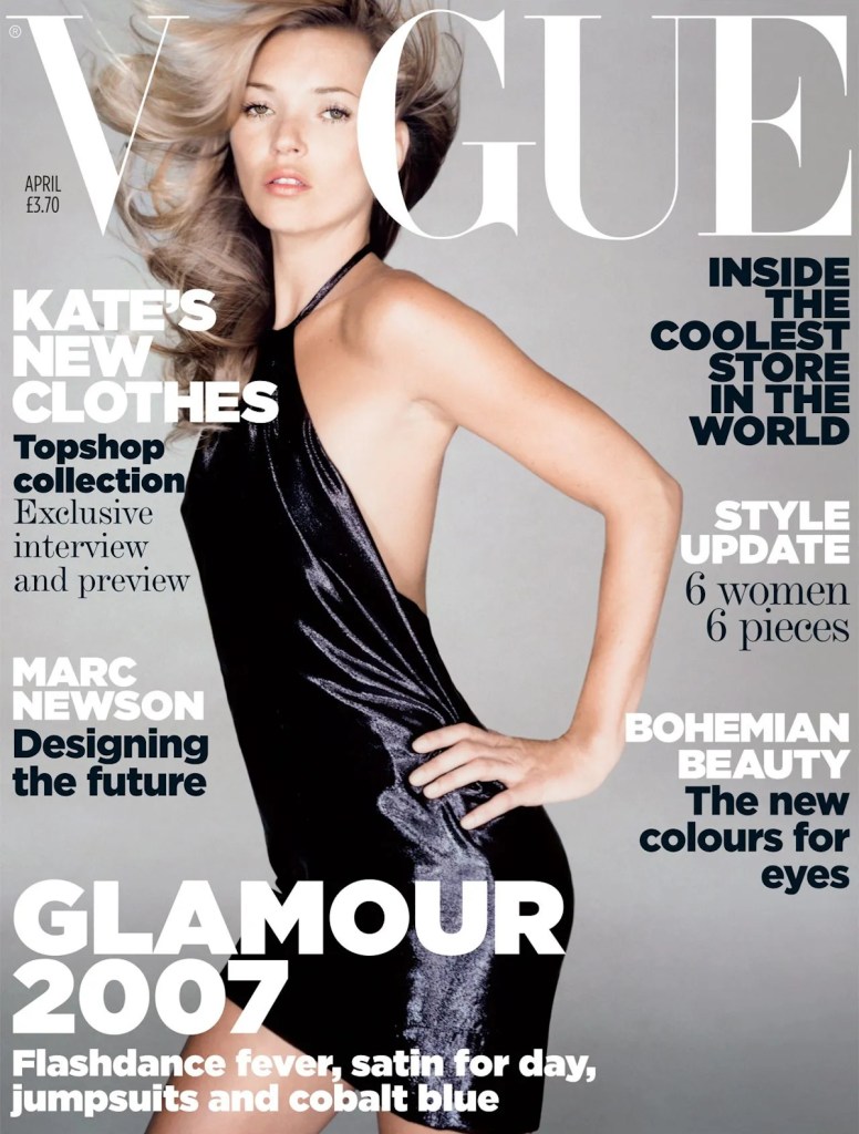 15 Times Kate Moss Rocked the Cover of British Vogue
