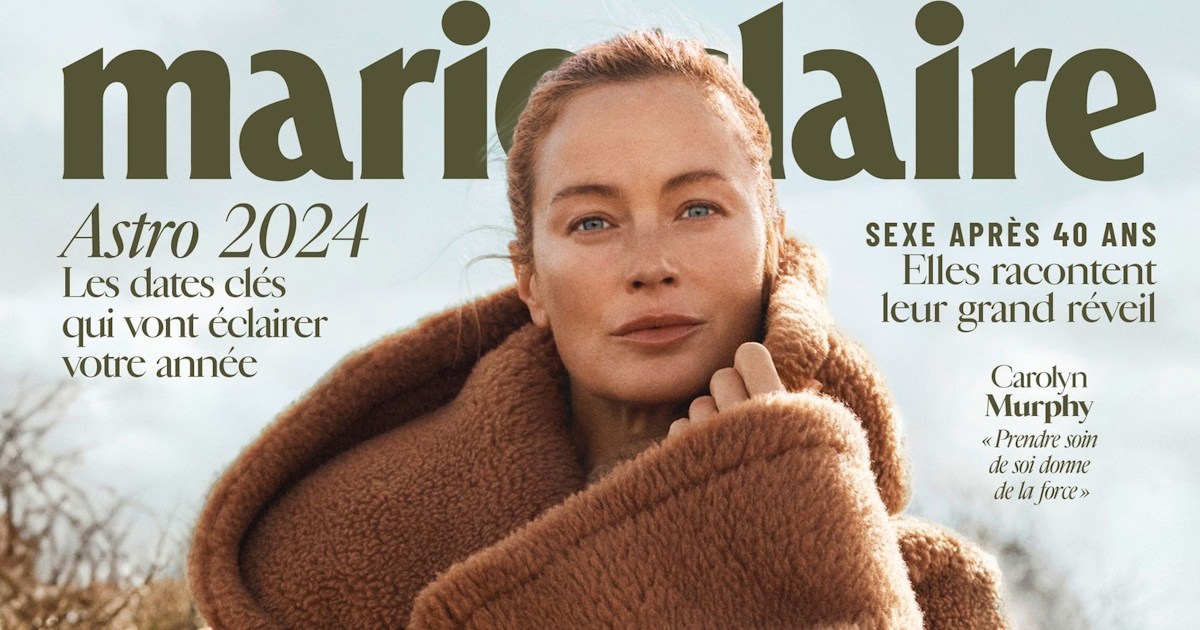 Carolyn Murphy Marie Claire France February 2024