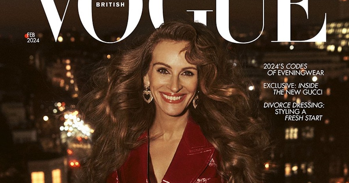 Julia Roberts UK Vogue February 2024