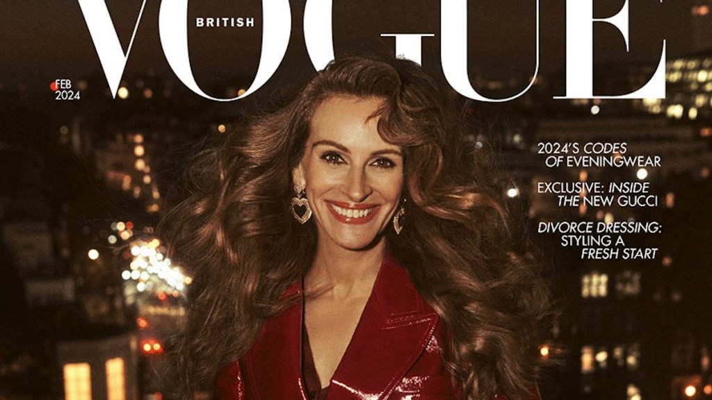 UK Vogue February 2024 : Julia Roberts by Lachlan Bailey
