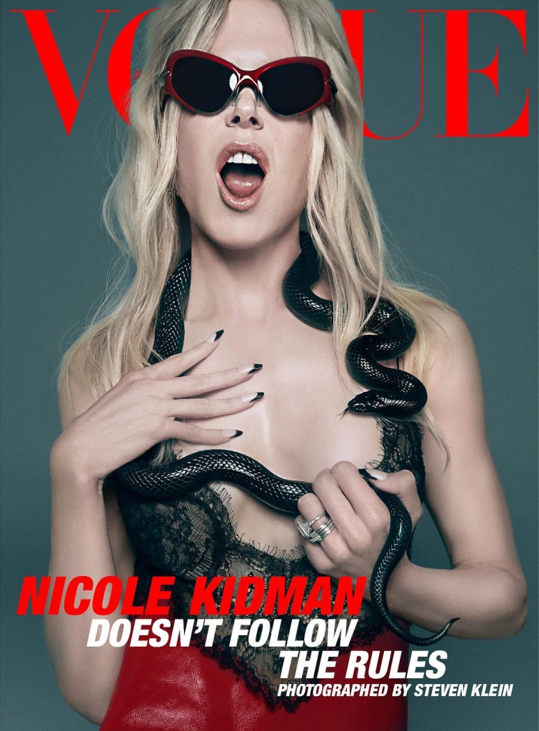 Vogue Australia February 2024 : Nicole Kidman by Steven Klein 