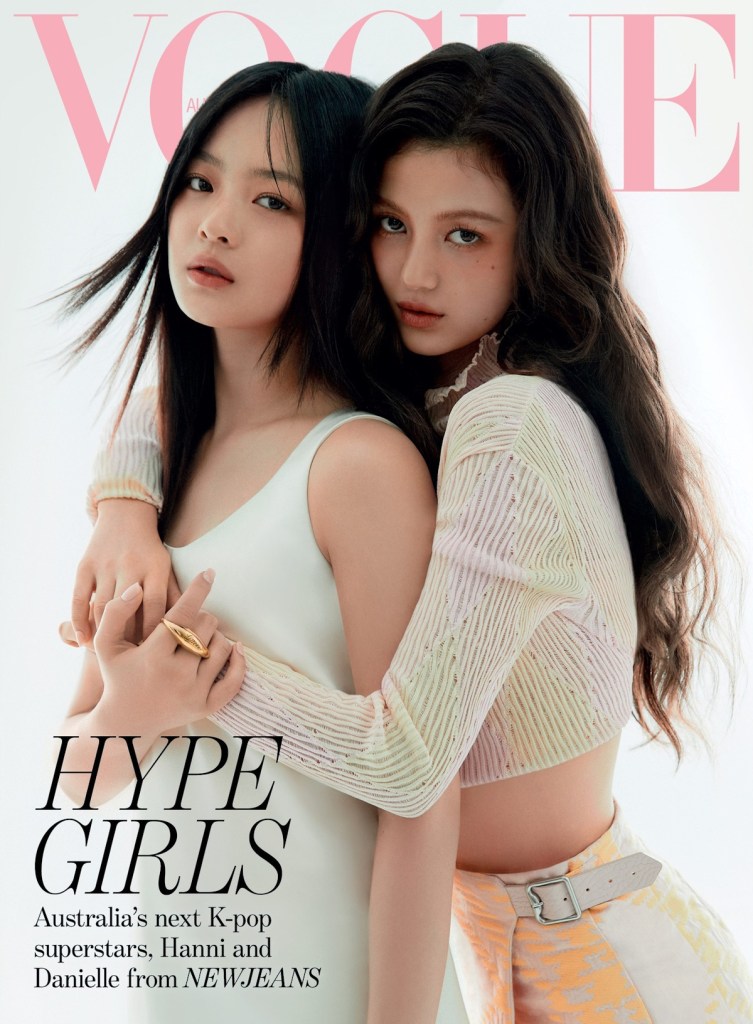 Vogue Australia January 2024 : Hanni & Danielle by Hyea W. Kang 