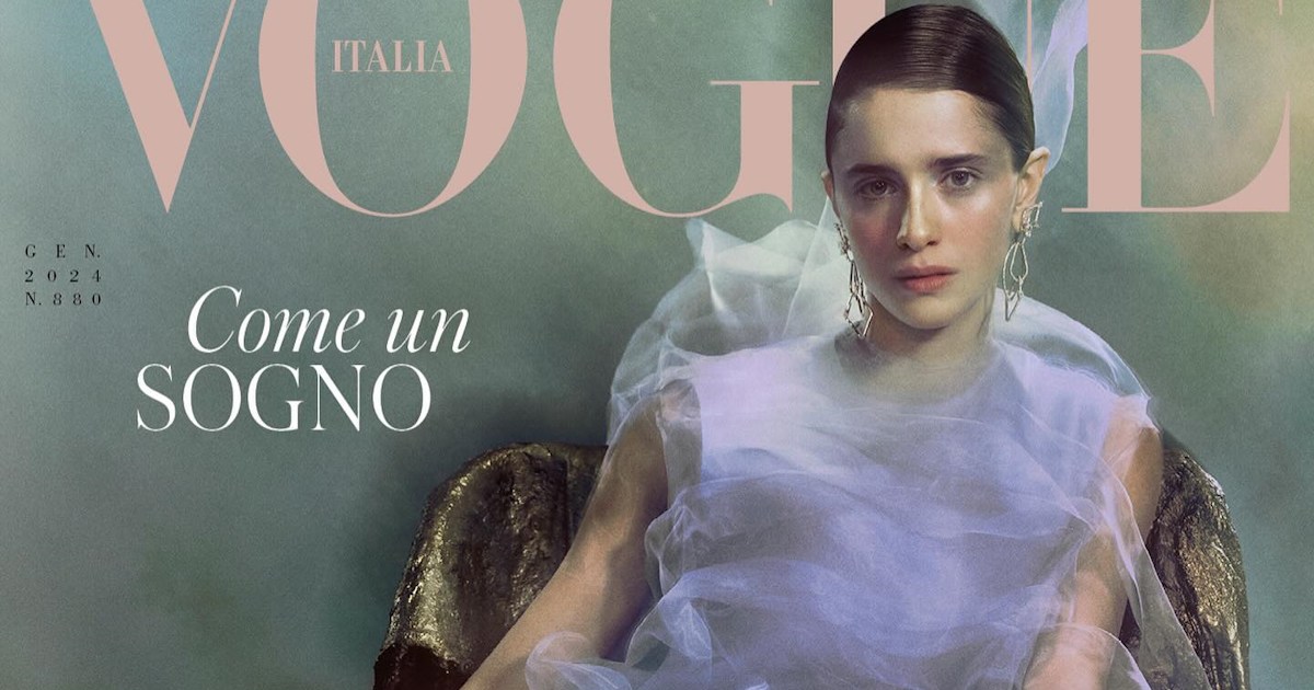 Benedetta Porcaroli Vogue Italia January 2024