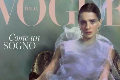 Vogue Italia January 2024 : Benedetta Porcaroli by Elizaveta Porodina