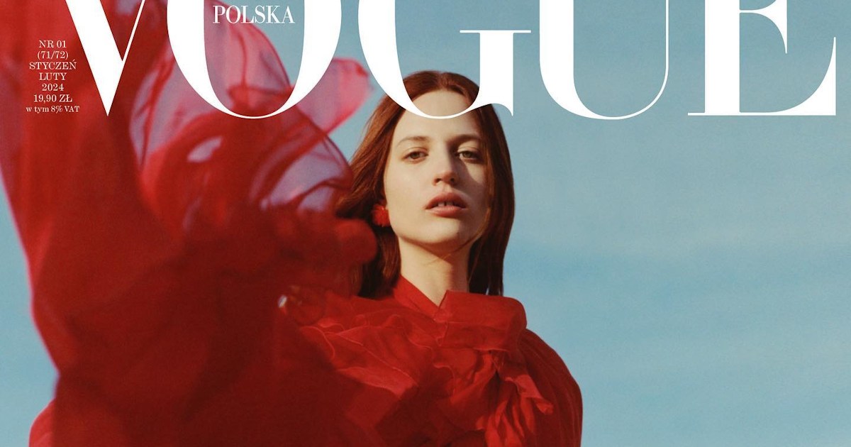 Julia Banas Vogue Poland January/February 2024