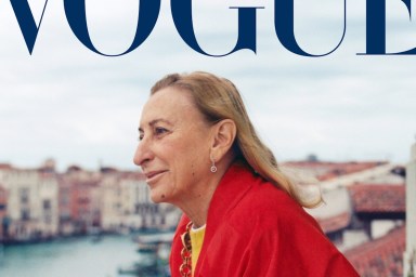 US Vogue March 2024 : Miuccia Prada by Steff Mitchell