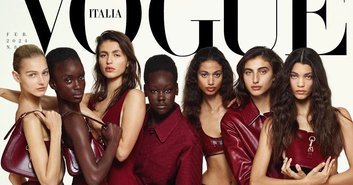 Vogue Italia February 2024 – theFashionSpot