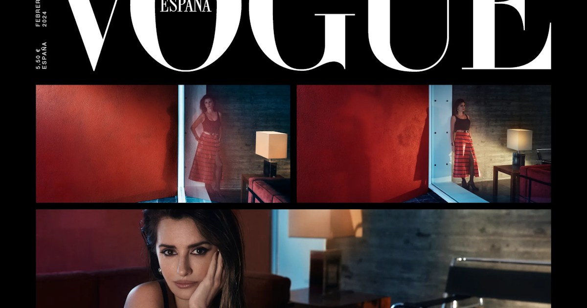Penélope Cruz Vogue Spain February 2024