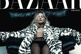 Harper’s Bazaar France March 2024 : Kate Moss by Robin Galiegue