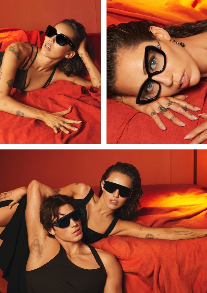 Dolce & Gabbana Eyewear S/S 2024 : Miley Cyrus & Matthew Noszka by Mert Alas