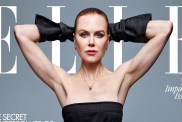 US Elle April 2024 : Nicole Kidman by Mario Sorrenti