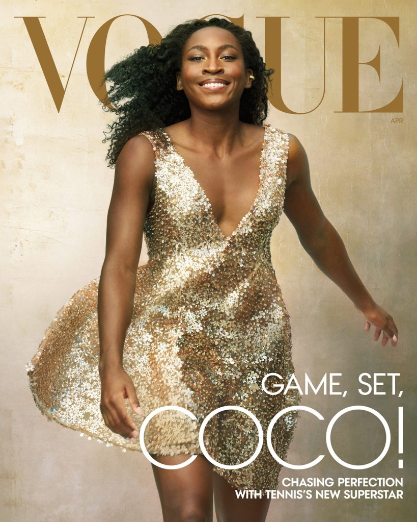 US Vogue April 2024: Coco Gauff by Annie Leibovitz
