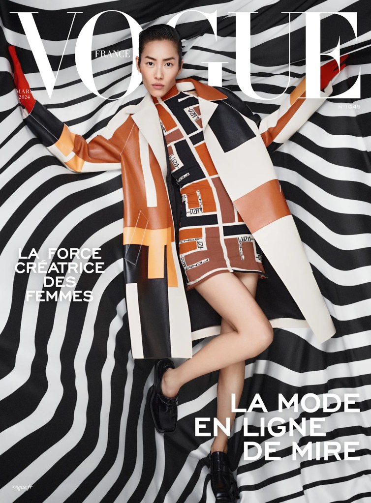 Vogue France March 2024 : Liu Wen by Julien Martinez Leclerc 