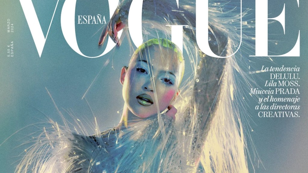 Vogue España March 2024 : Lila Moss by Elizaveta Porodina