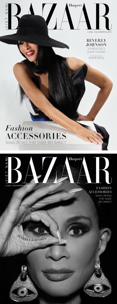 Harper’s Bazaar Vietnam April 2024 : Beverly Johnson by Tom Marvel