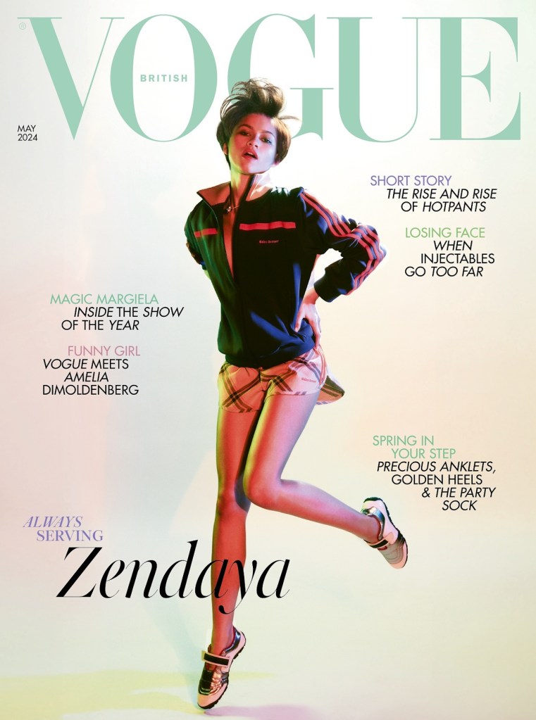 UK Vogue May 2024 : Zendaya by Carlijn Jacobs 