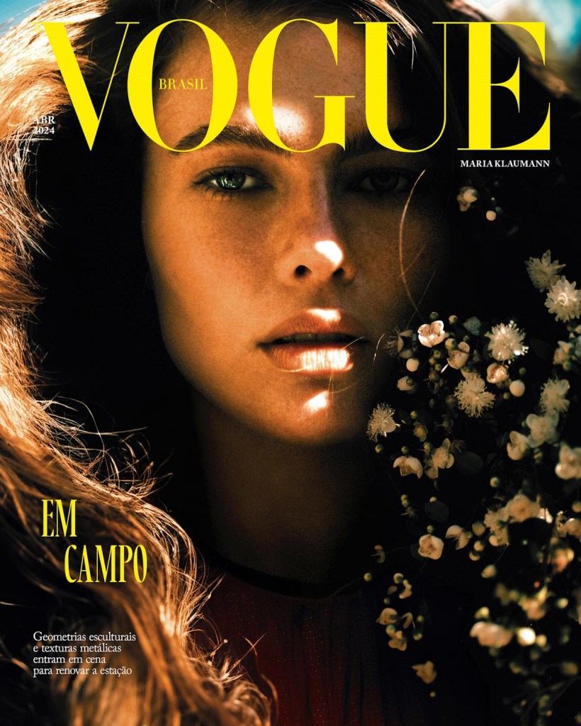 Vogue Brazil April 2024 : Maria Klaumann by Lufré 