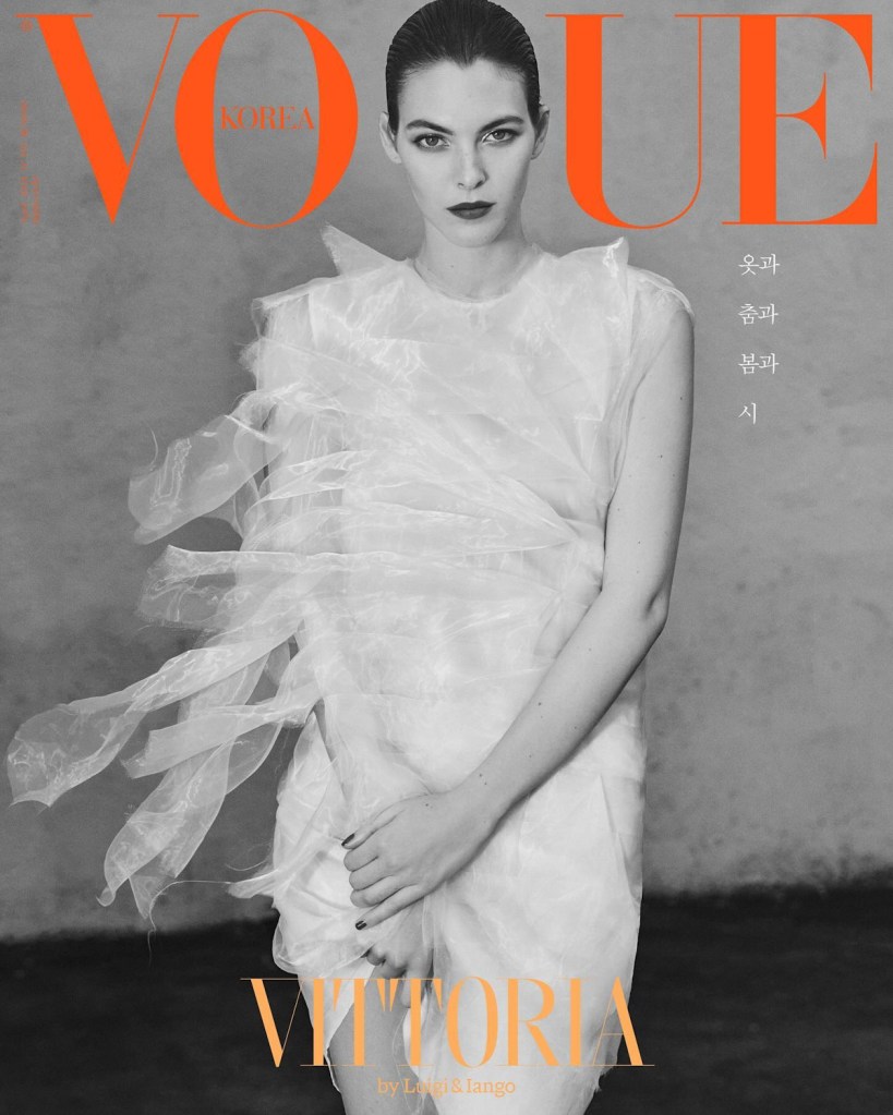 Vogue Korea April 2024 : Vittoria Ceretti by Luigi & Iango