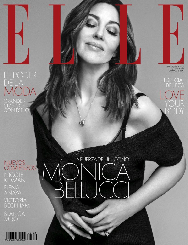 Elle España May 2024 : Monica Bellucci by JuanKr 
