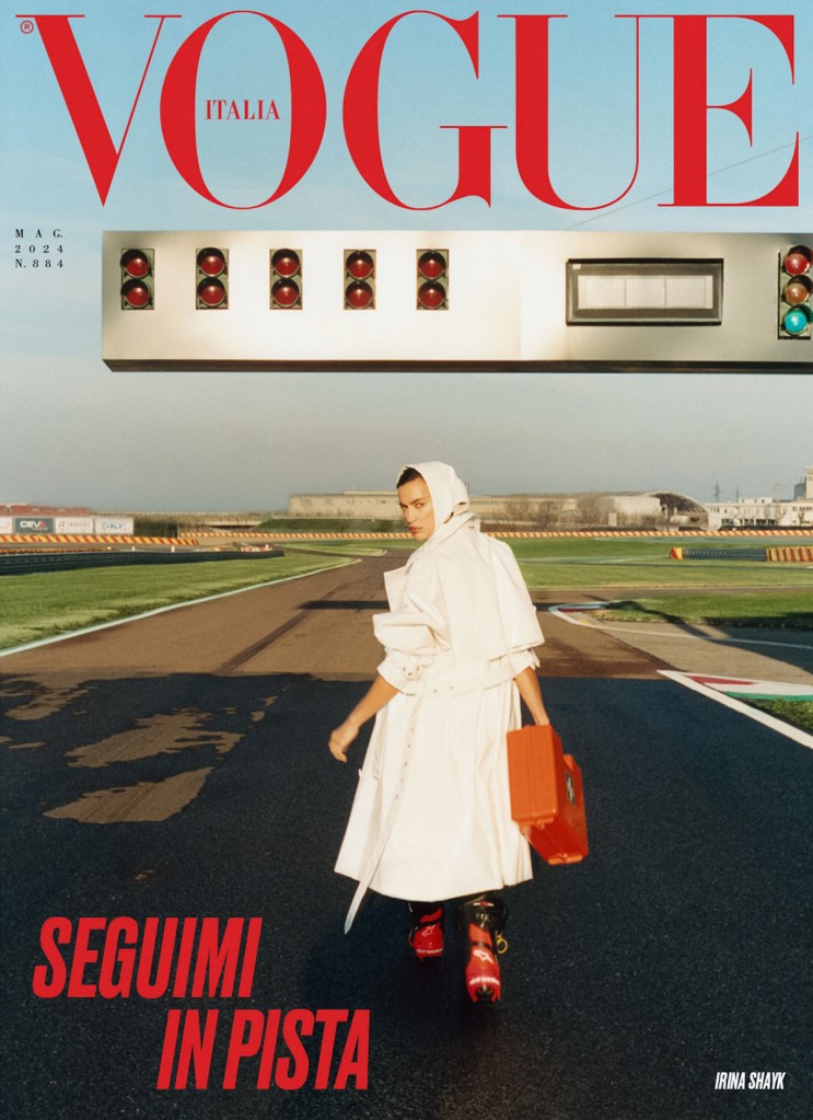 Vogue Italia May 2024 : Irina Shayk by Theo Liu 