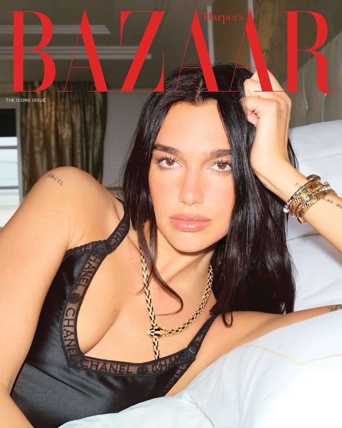 Dua Lipa US Harper's Bazaar September 2025 - theFashionSpot