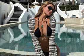 Brooks Nader’s Photos in Black Dress With Whiskey Has Fans Calling It ‘Iconic'