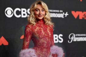 Sabrina Carpenter’s Sheer Red Gown at VMAs 2025 Is a Red Carpet Masterclass