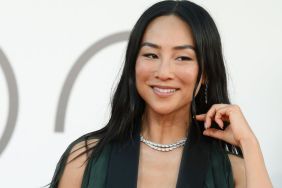 American actress Greta Lee at the 82 Venice International Film Festival 2025. A House Of Dynamite Red Carpet. Venice (Italy), September 2nd, 2025.