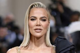 Khloe Kardashian Turns Head in Lavender Bra Top & Pants