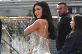 Kylie Jenner silver dress