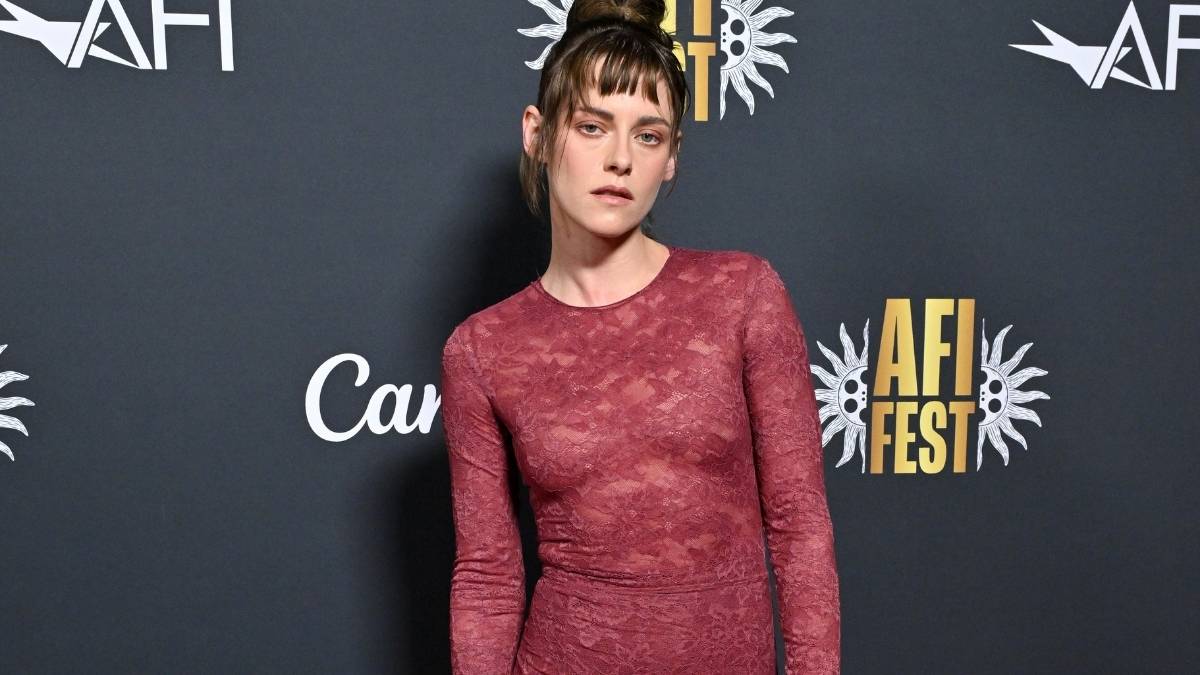 kristen stewart lace dress Photos by @hairbyadir: Kristen Stewart and @impoots for @theacademy's 16th  Annual Governors Awards wearing Rodarte's Black Velvet and Lace Strapless  Dress and Floral Sequin Strapless Gown with Tulle Details. Kristen styled  by @