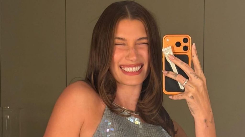 Hailey Bieber's Blinding Top Is One of Her Best Party Outfits
