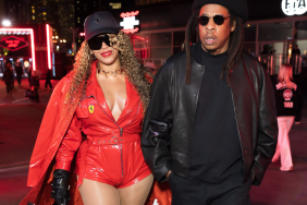 Beyonce's Fiery Red Playsuit Brings Serious Heat to F1 Grand Prix