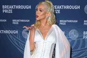 Christina Aguilera’s Strapless Dress Is Too Cheeky in Eiffel Town Video
