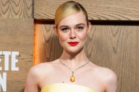 Elle Fanning Stuns in Givenchy Dress With Bold Neckline