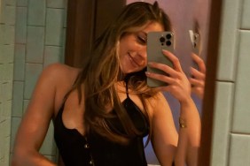 Tate McRae’s Leather Coat Look Wraps Her up Like a Present