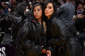 North West Debuts Bleached Brows on Night Out With Kim Kardashian