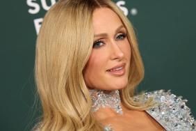 Paris Hilton Shows Off Her Legs in Daring Short Dress