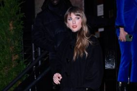 Taylor Swift's $6,400 Louis Vuitton Coat Doubles as a Minidress
