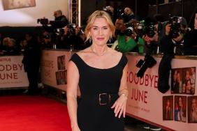 Kate Winslet’s Off-The-Shoulder Gown Celebrates Luxe Chic