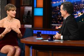 Taylor Swift on the CBS series The Late Show with Stephen Colbert