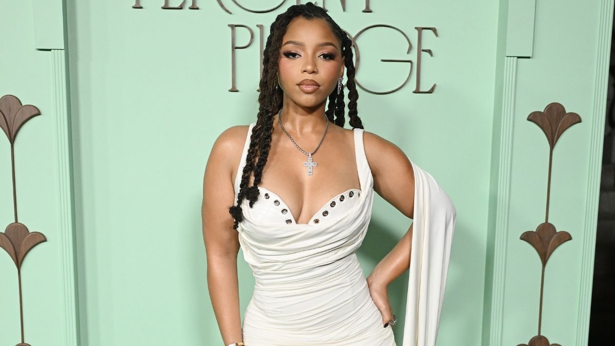 Chloe Bailey's Ruched Bustier Dress Couldn't Be More Fitted