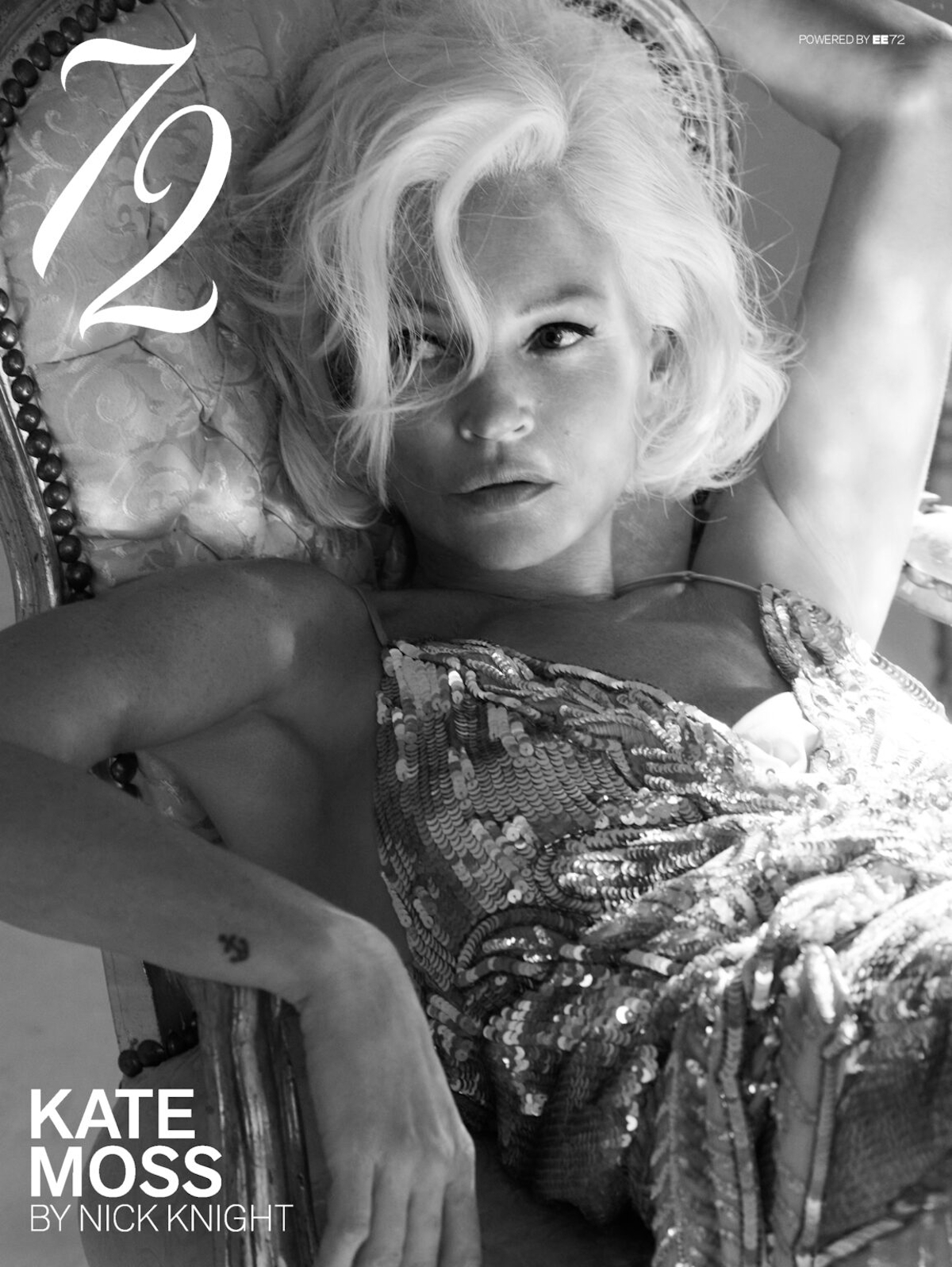 Kate Moss Exudes Cinematic Glamour on the Cover of Edward