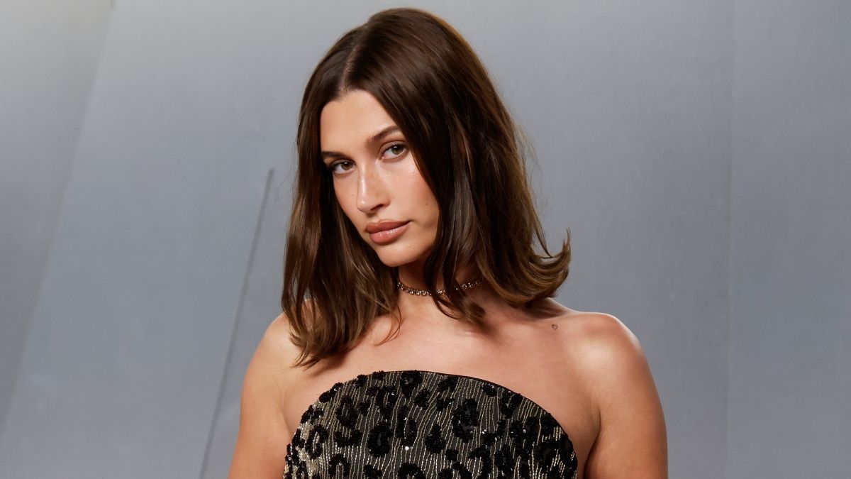 Hailey Bieber's Backless Dress Is Elevated With a Plunging Cutout -  theFashionSpot