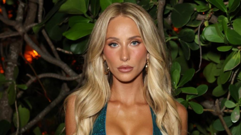Alix Earle's Fully See-Through Plunging GCDS Dress Has an Ultra-High Slit