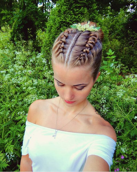 12 Braided Hairstyles To Keep You Cool During The Summer Heat Wave #4