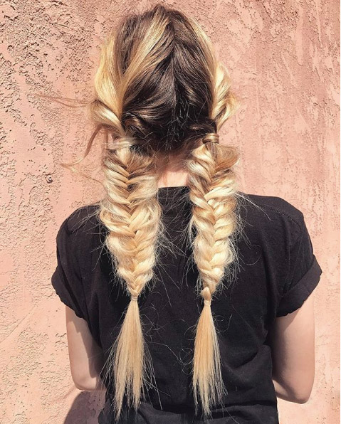 12 Braided Hairstyles To Keep You Cool During The Summer Heat Wave #7