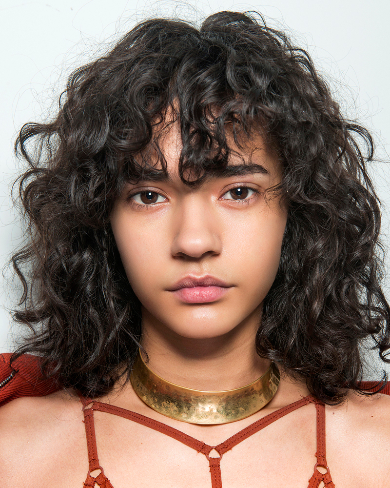 38 Stunning Ways to Rock Curly Hair with Bangs