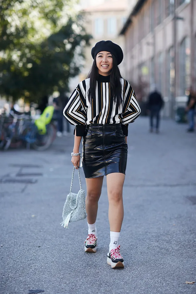 How To Wear Athletic Ugly Chunky Sneakers Spring Trend